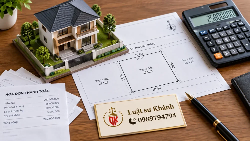 lệ phí khởi kiện tranh chấp đất đai